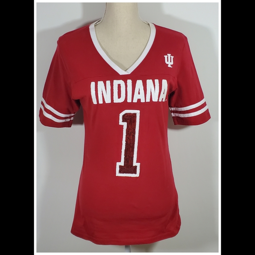 Campus Heritage Indiana University Sequined Tee